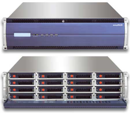 easyRAID Q16+ Rackmount