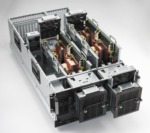 8/16fach (Octopus) Opteron Server Opteronix64 Station mit bis zu 6 int. HDs